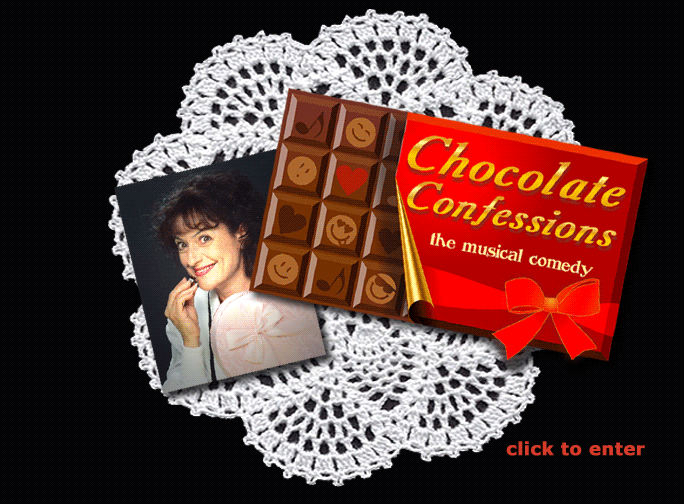Chocolate Confessions - The Musical Comedy - written and performed by Joan Freed - Live theatre, theater, comedy, stage, show, portland, oregon